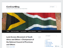 Tablet Screenshot of concourtblog.com